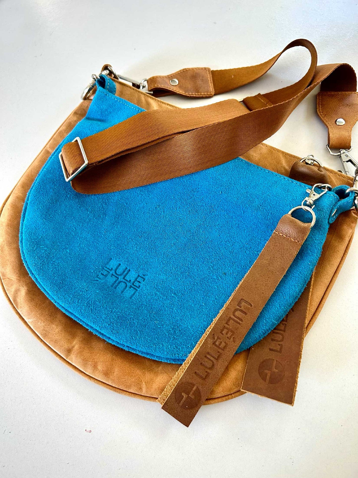 Dúo Bag Turquoise Honey
