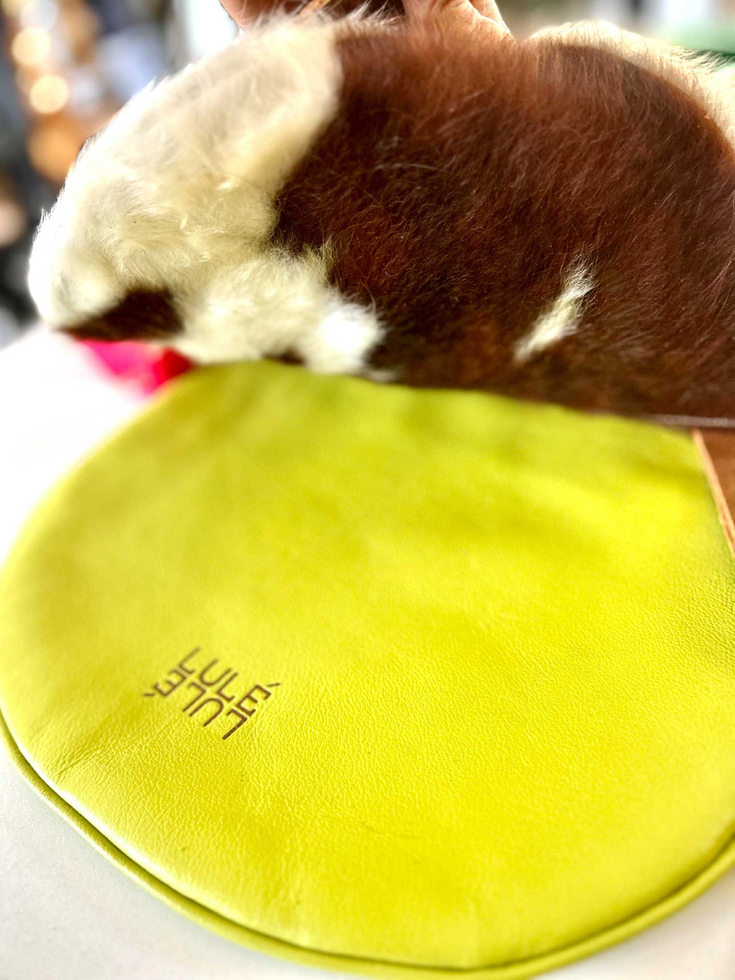 Dúo Bag Lemon Cow (OOAK)