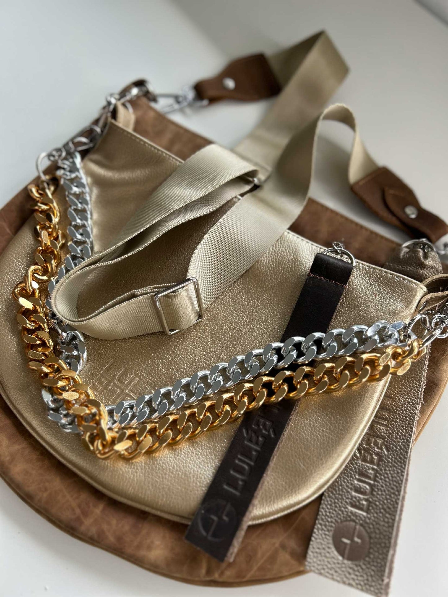 Dúo Bag Honey and Gold