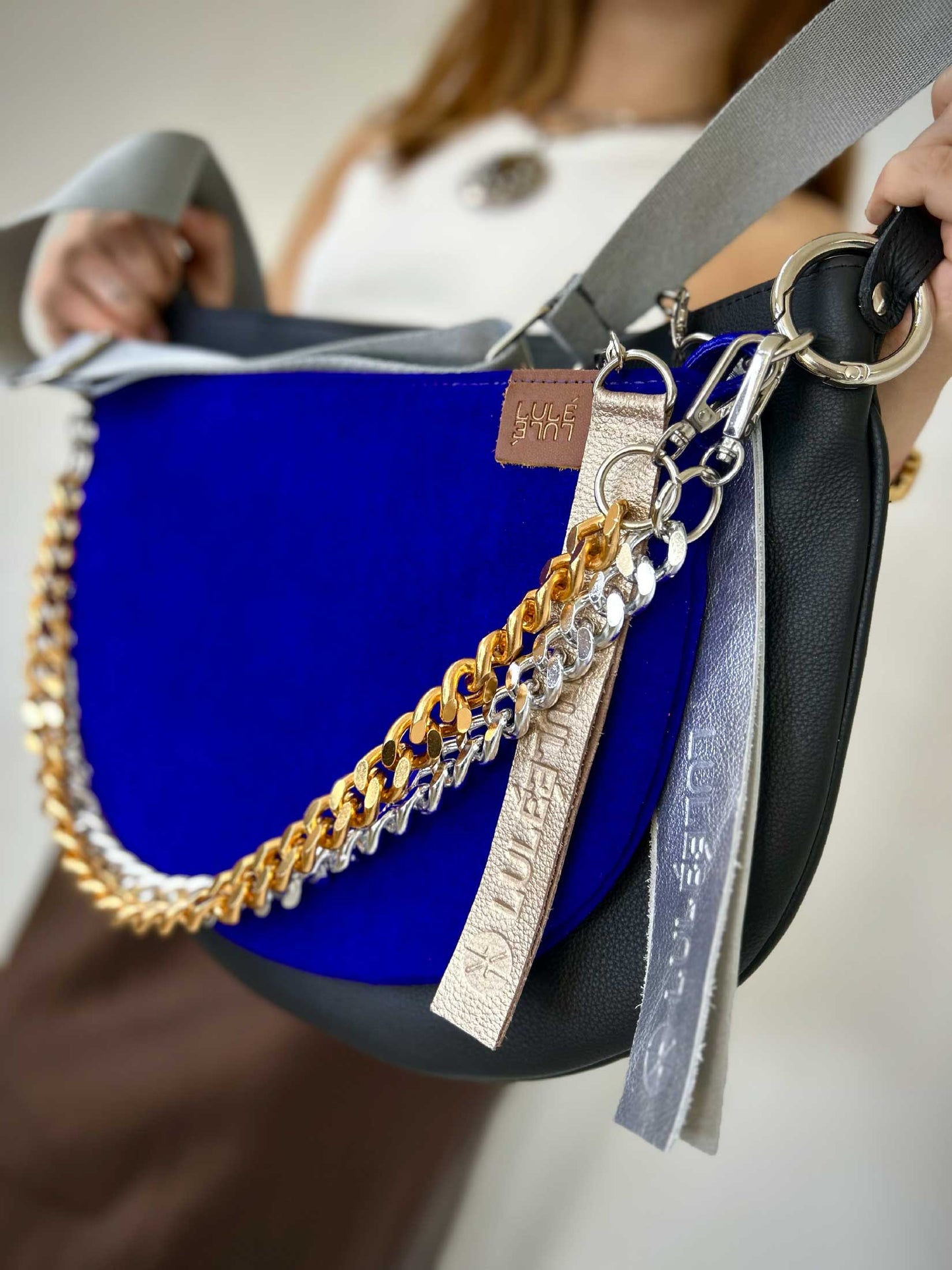 Dúo Bag Black Violet