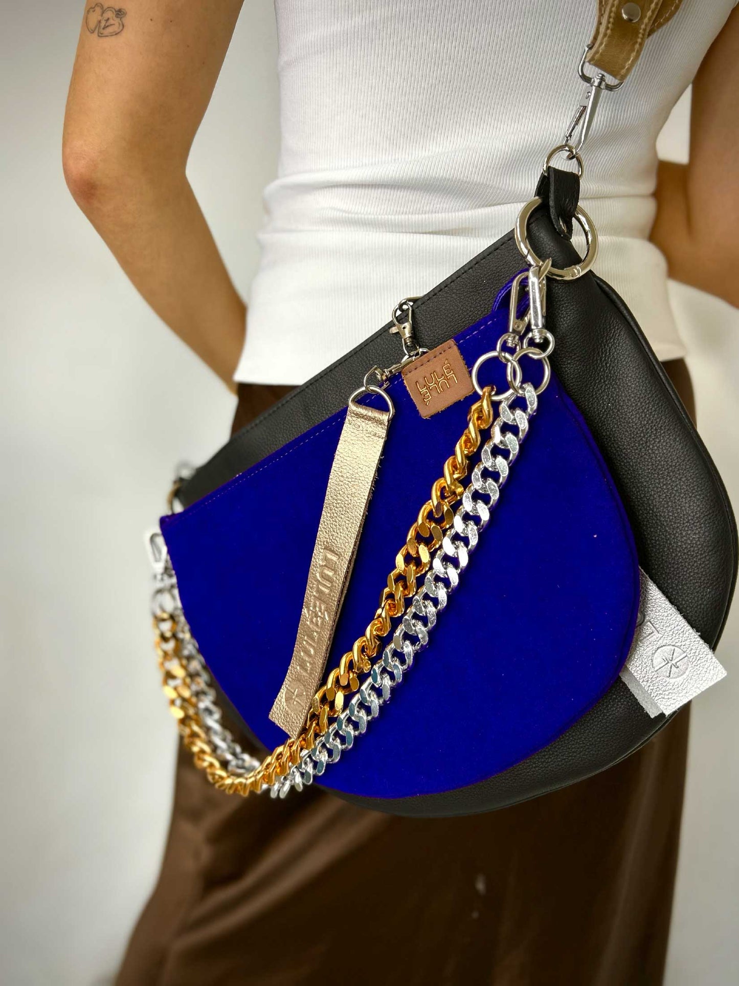 Dúo Bag Black Violet