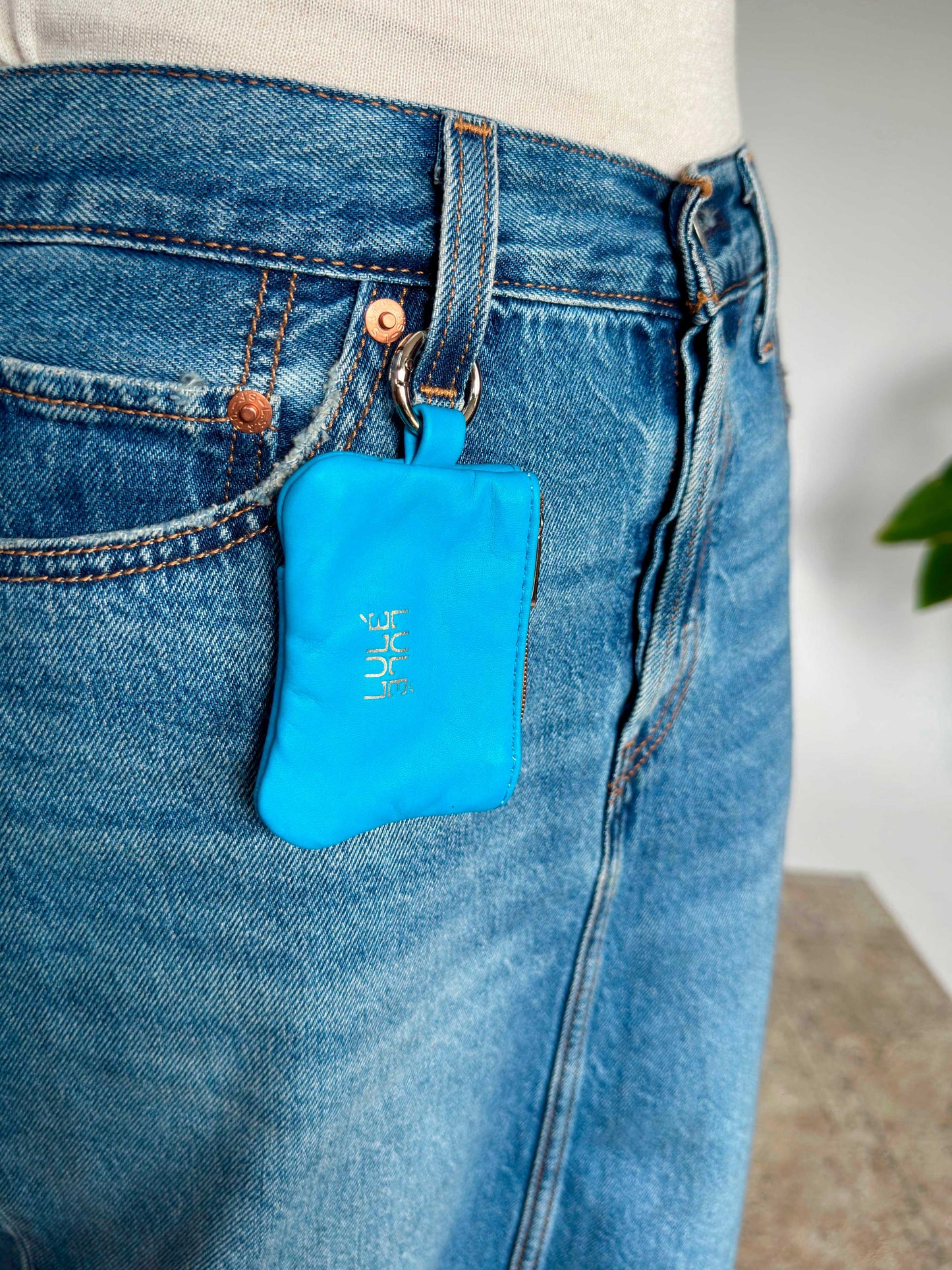 Coin purse Lulé Turquoise