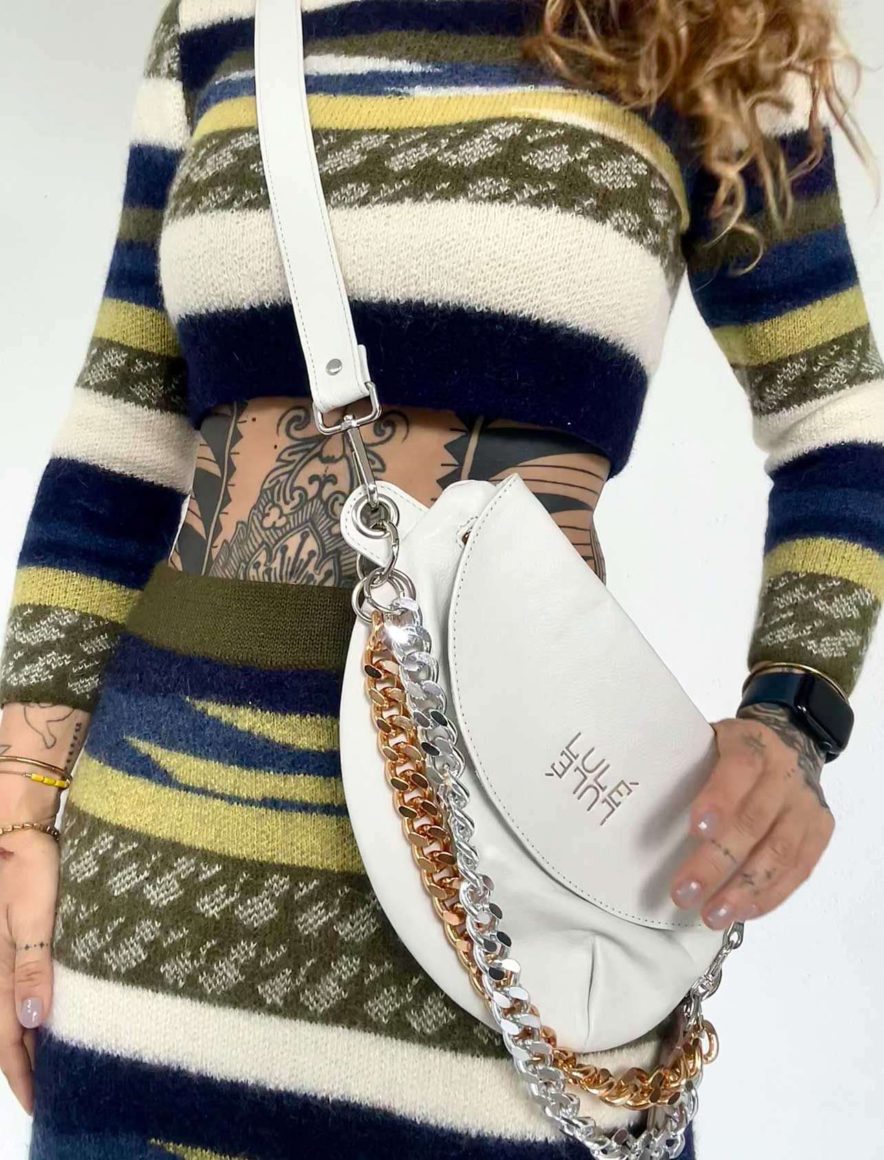 Reptilia Bag XL Off White