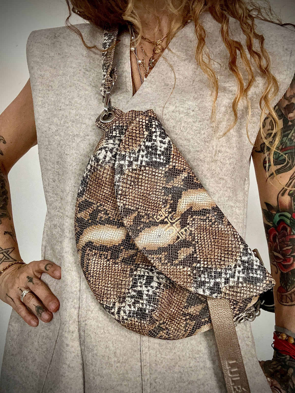 Reptilia Bag Standard Python-Effect Leather (Limited Edition)