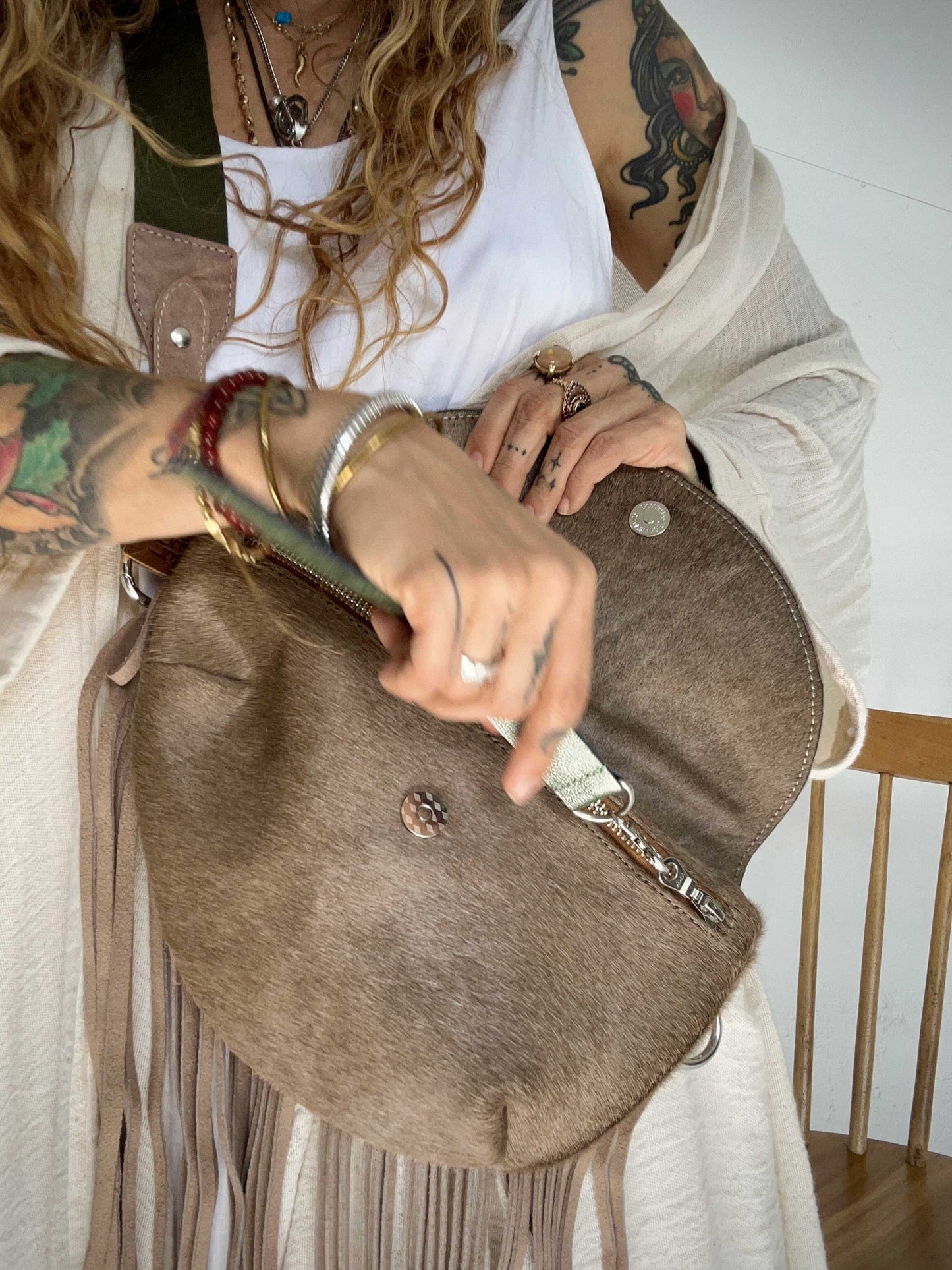 Reptilia Bag Standard Natural Taupe