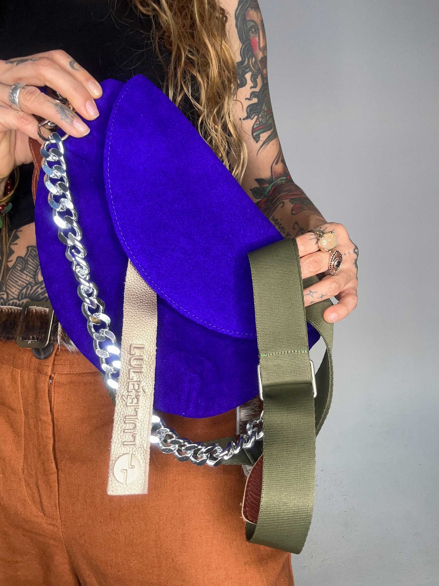 Reptilia Bag Standard Blue Violet
