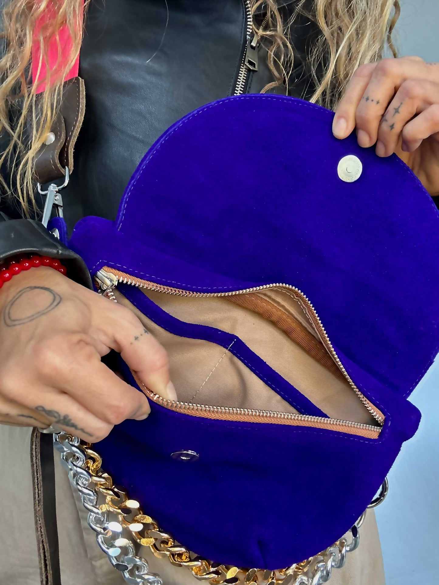Reptilia Bag Standard Blue Violet