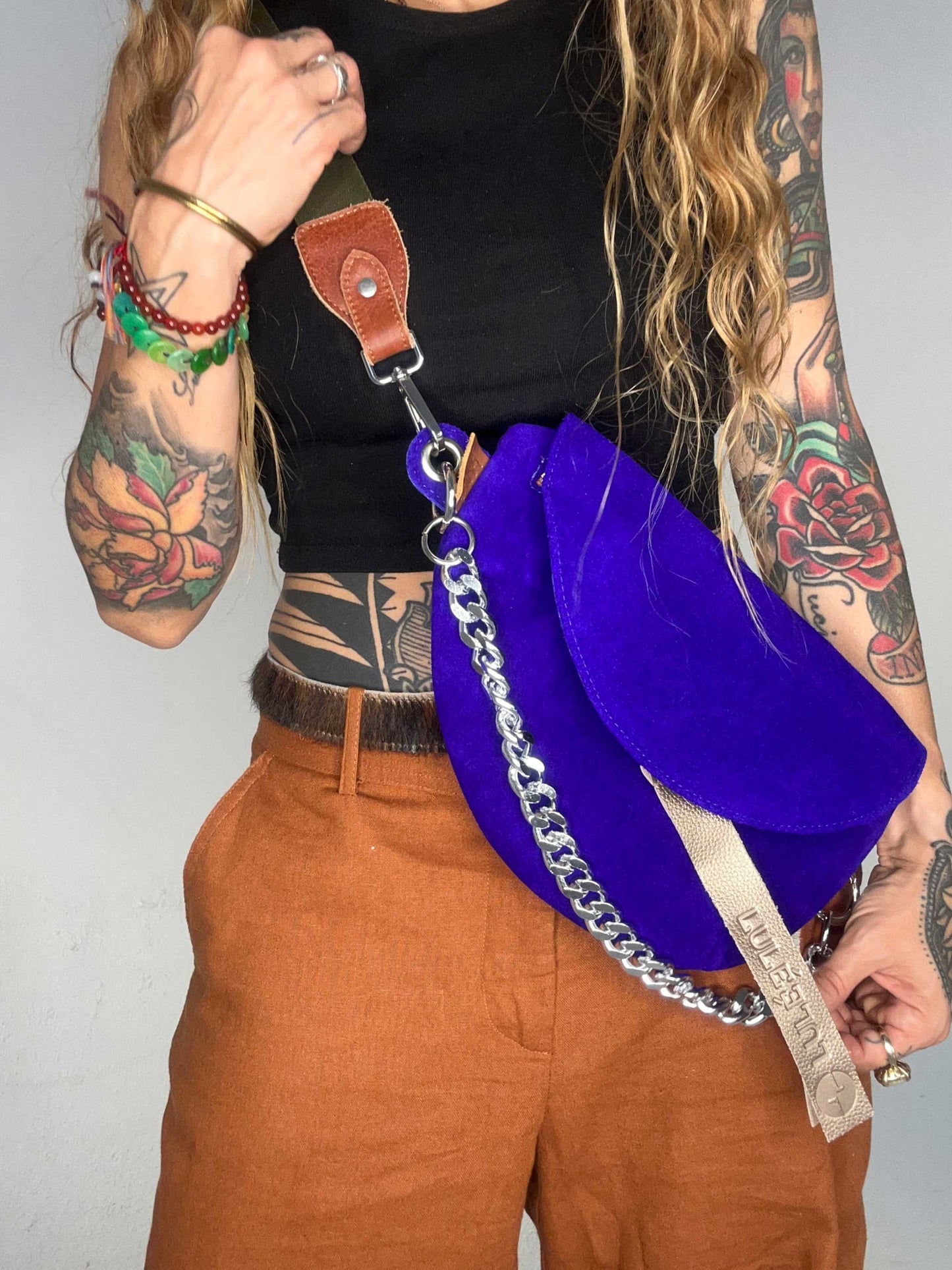 Reptilia Bag Standard Blue Violet