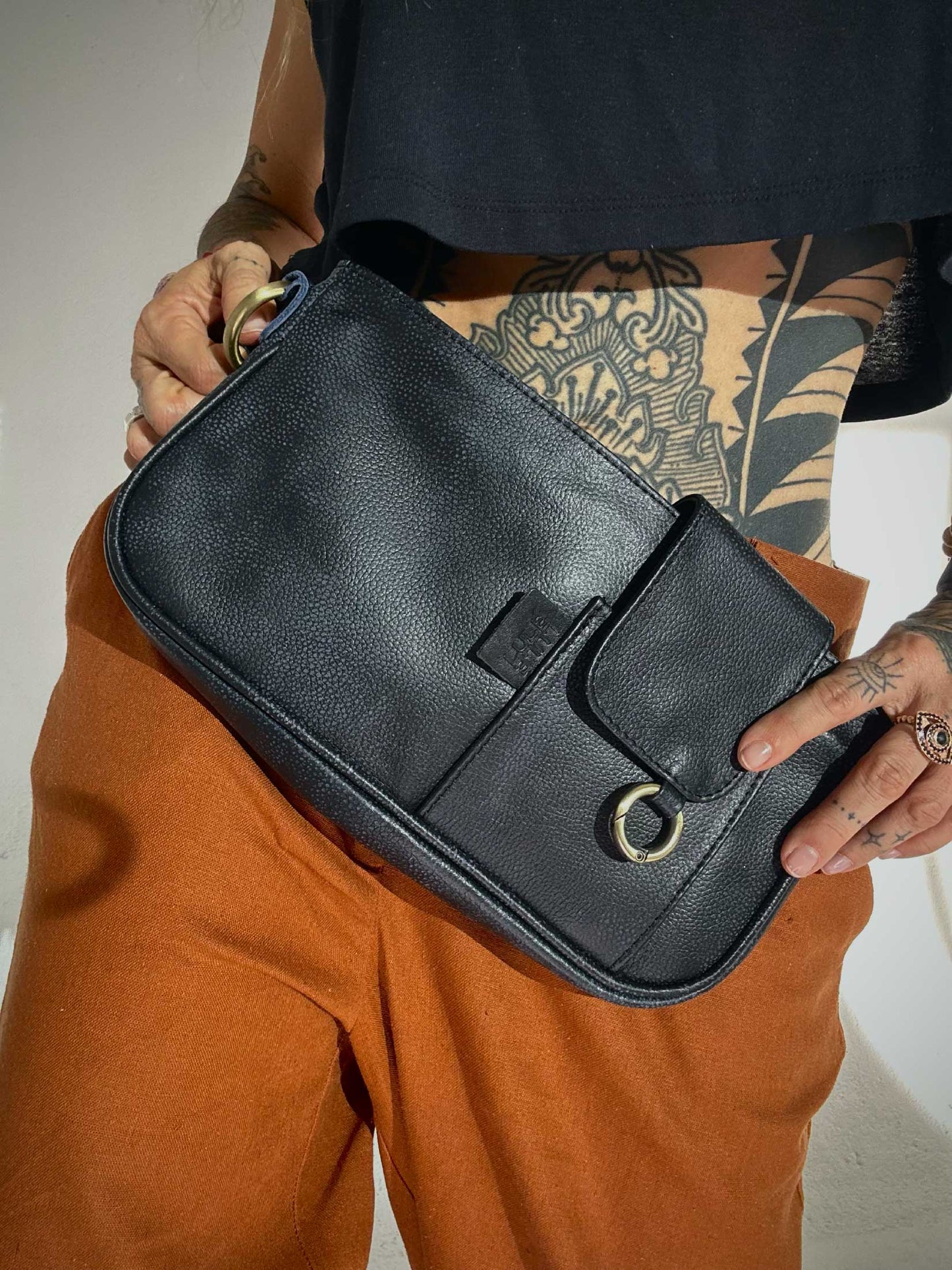 La Roma Bag Mini "Aged Leather"