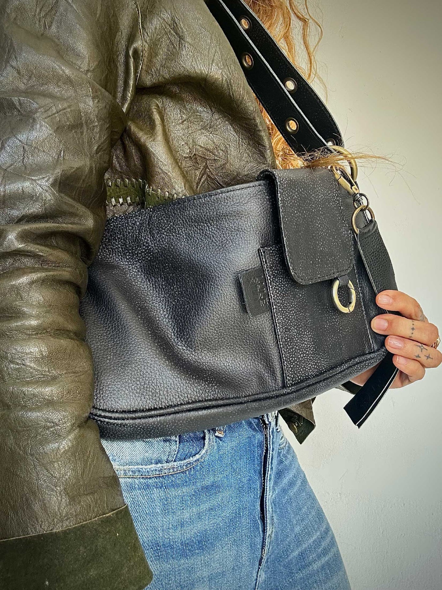 La Roma Bag Black mini