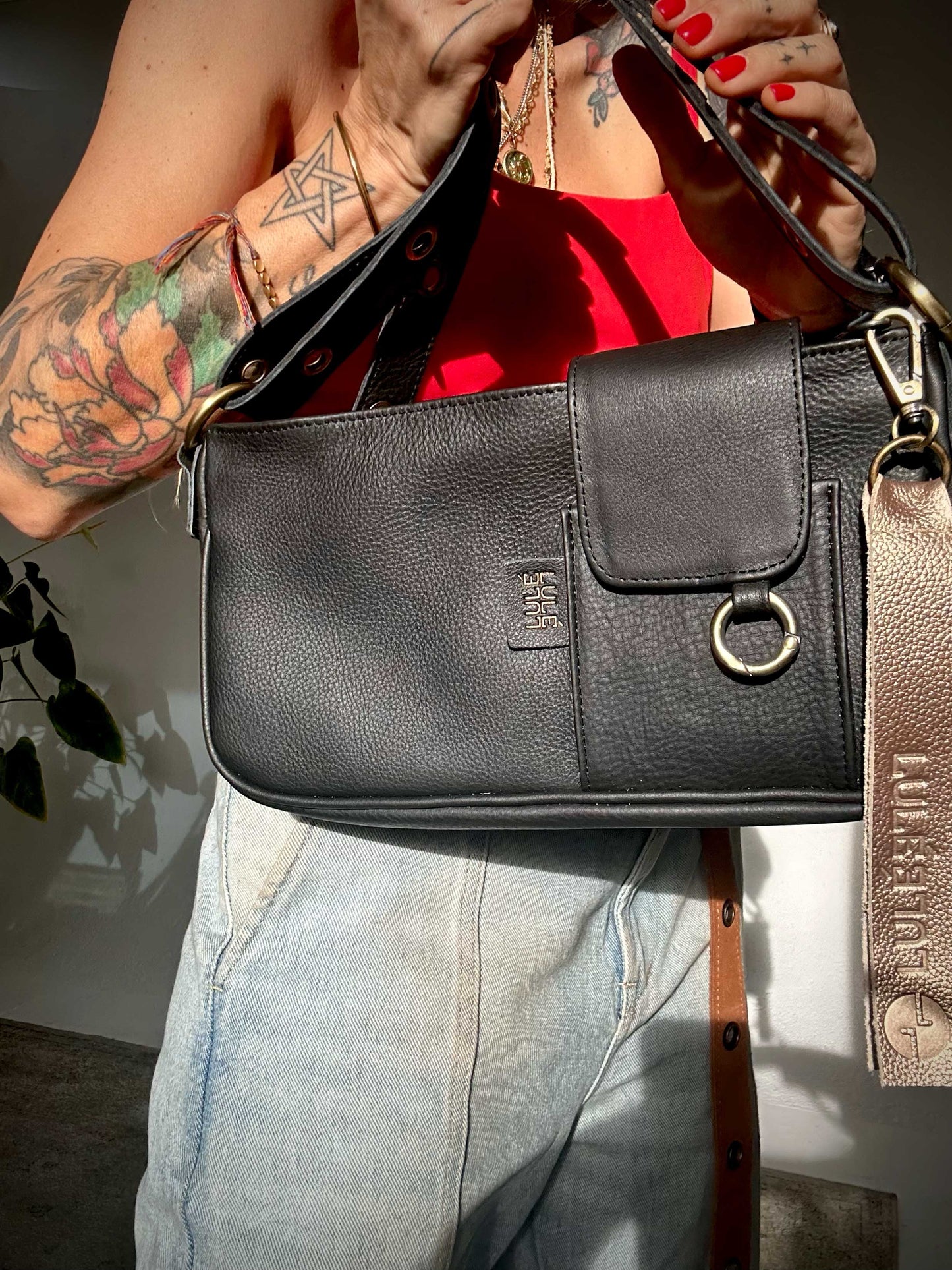La Roma Bag Black mini