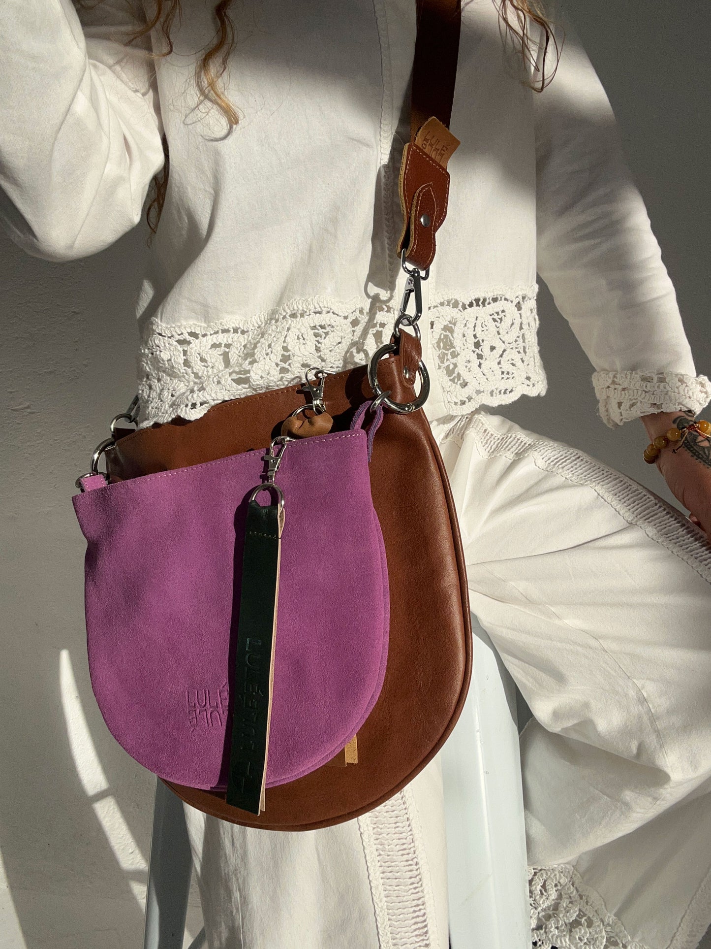 Dúo Bag Honey and Lilac