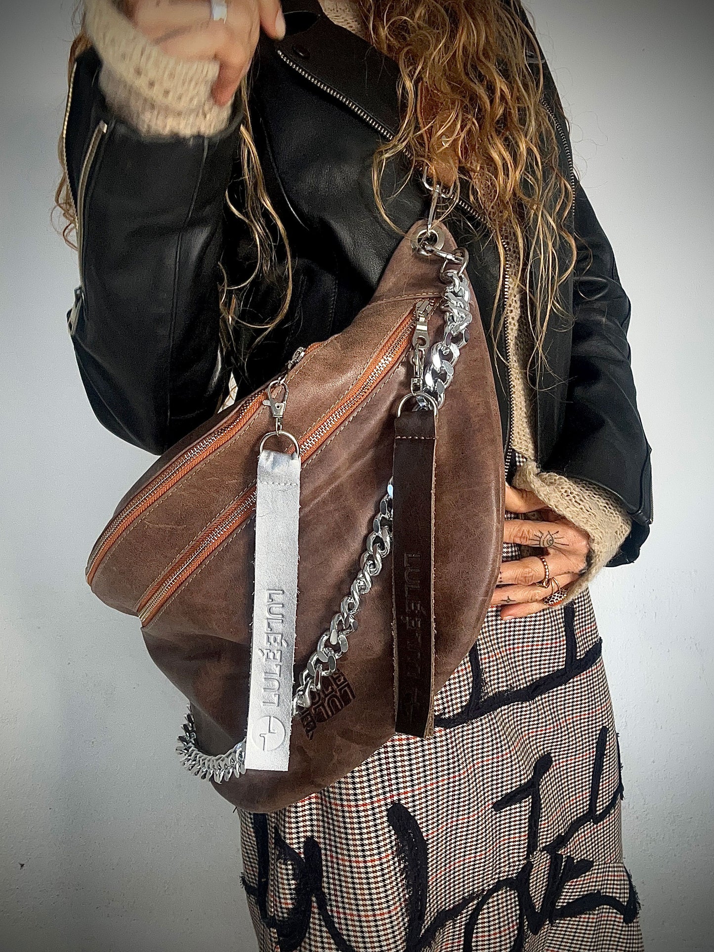 Hendrix Bag Brown aged