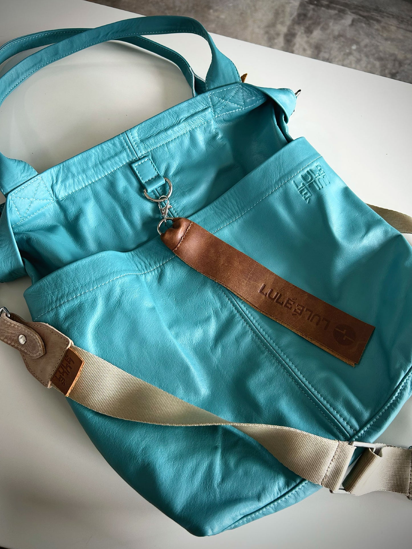 LOLO BAG Black Turquoise Ultralight