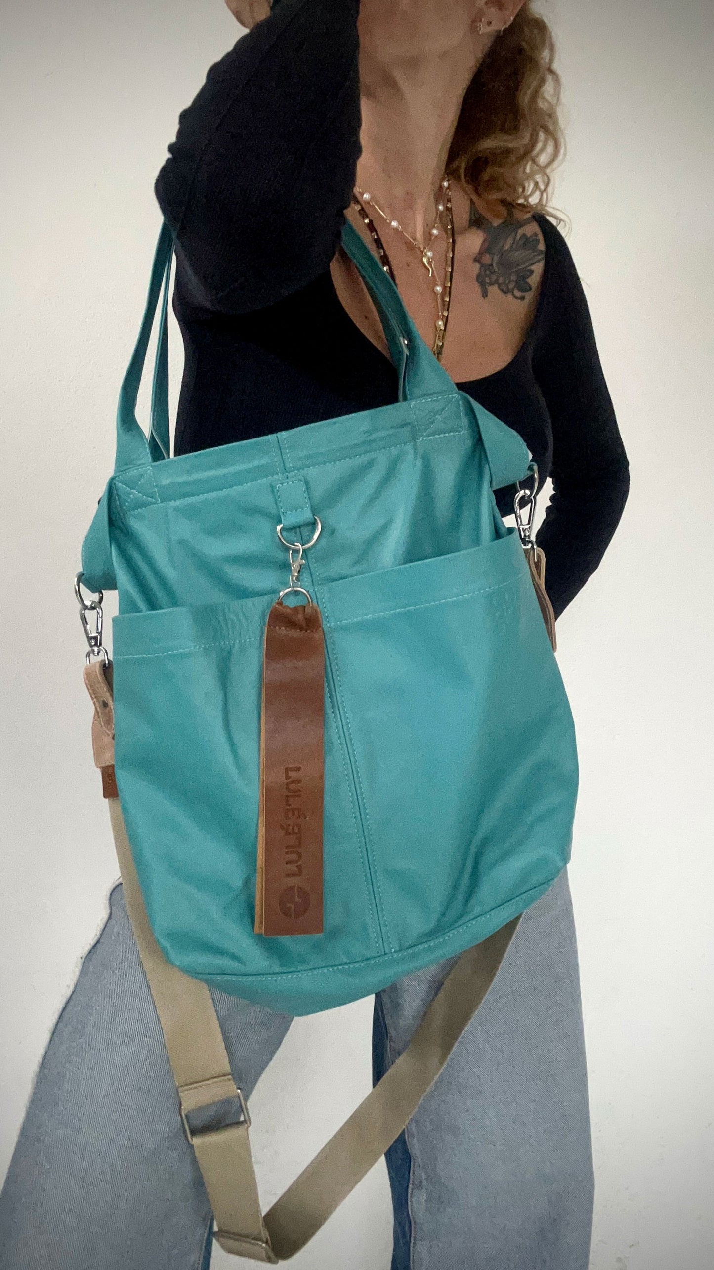 LOLO BAG Black Turquoise Ultralight