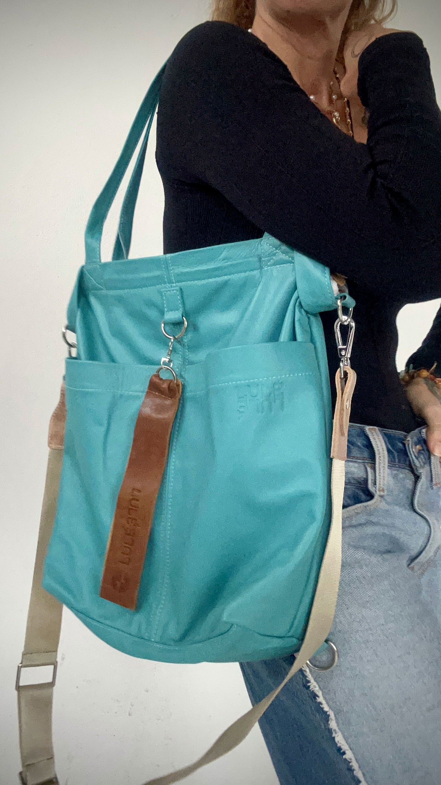 LOLO BAG Black Turquoise Ultralight