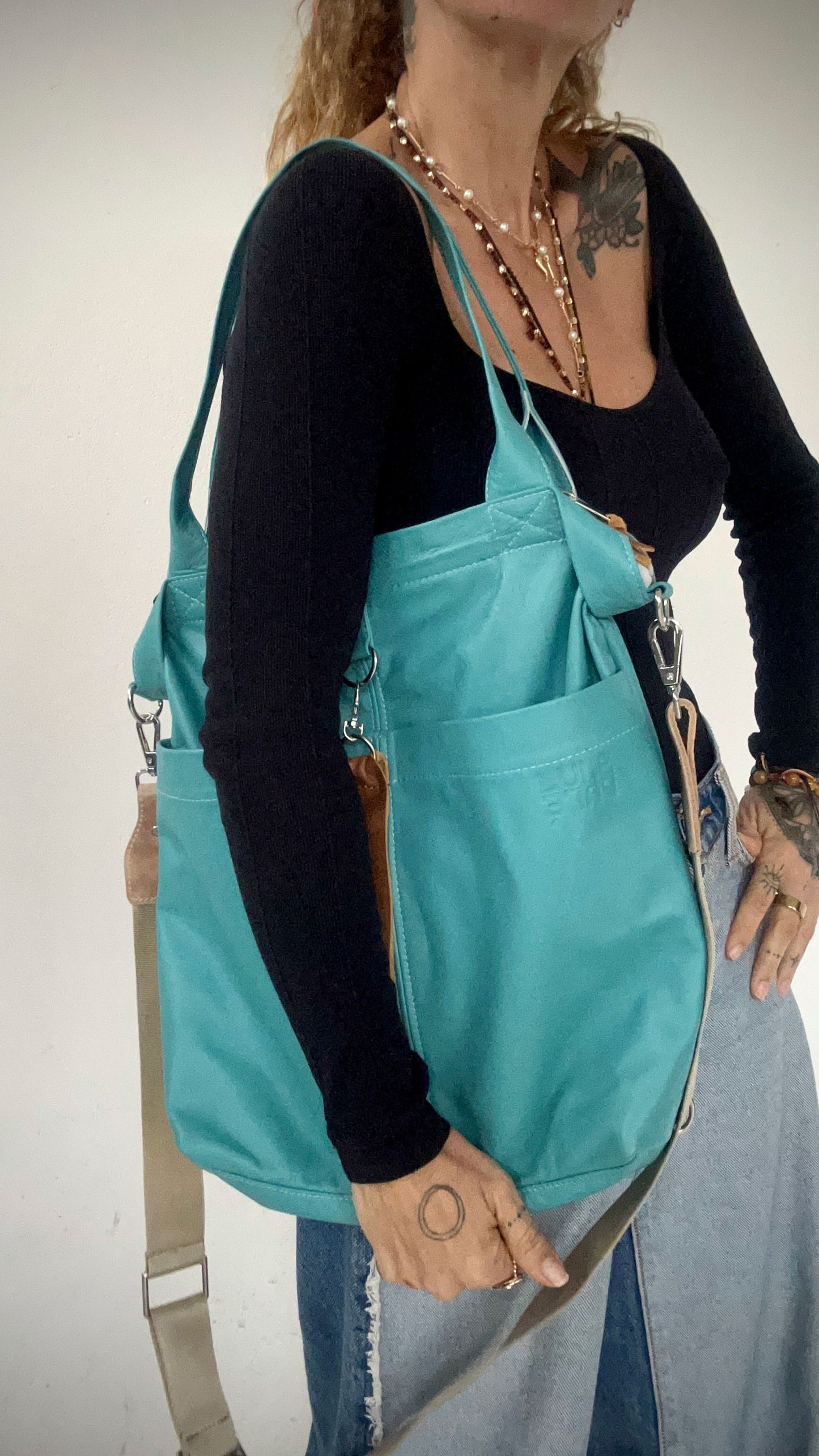 LOLO BAG Black Turquoise Ultralight