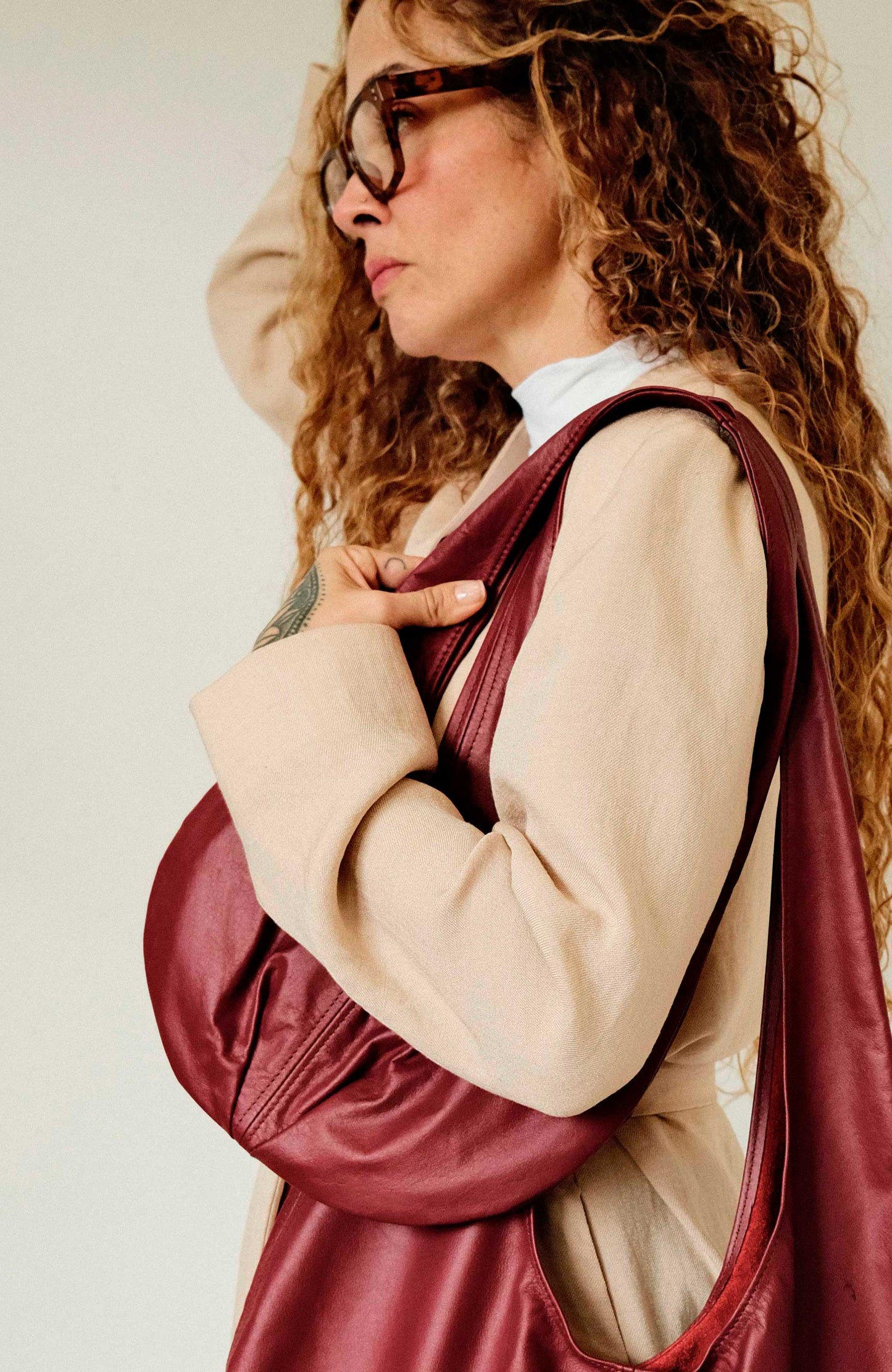 Louchy Bag Mini Crimson