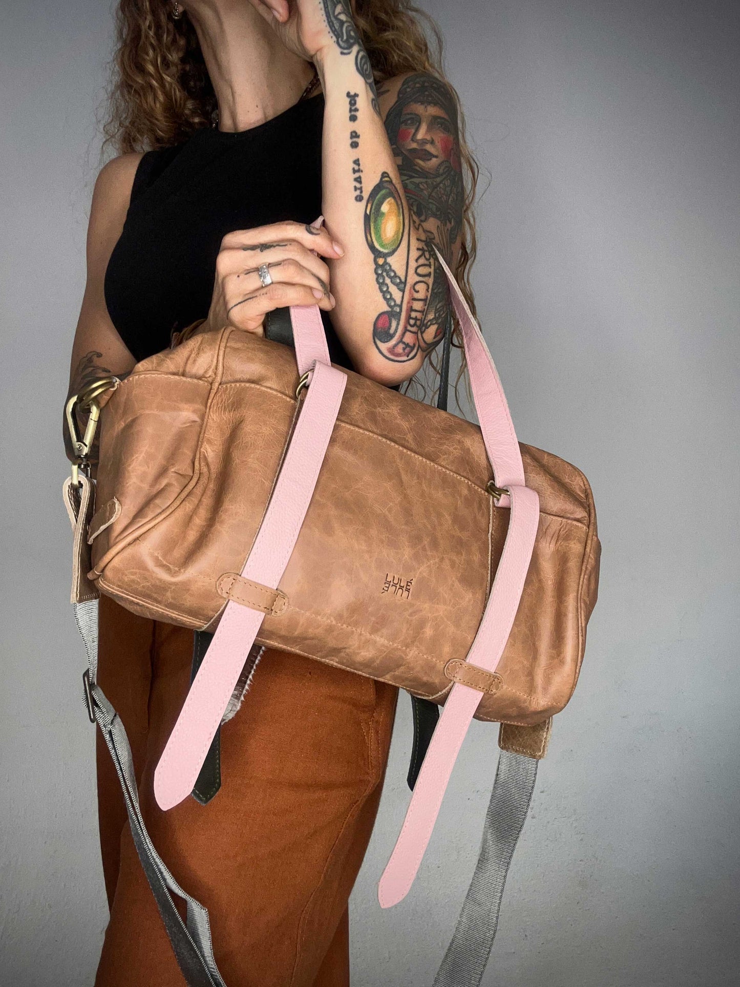 Lulé Bag Aged Taupe ( Medium )