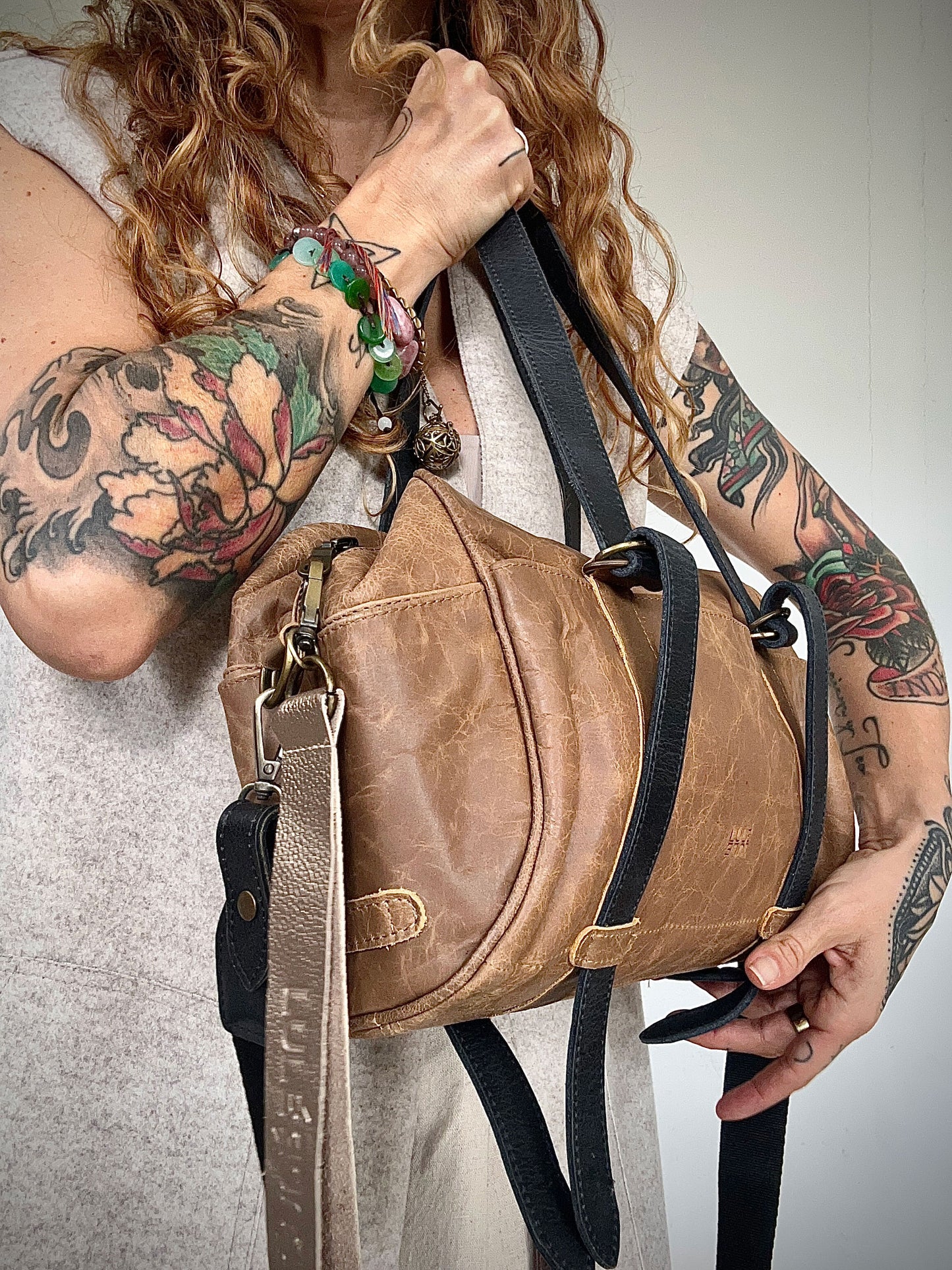 Lulé Bag Aged Taupe ( Medium )