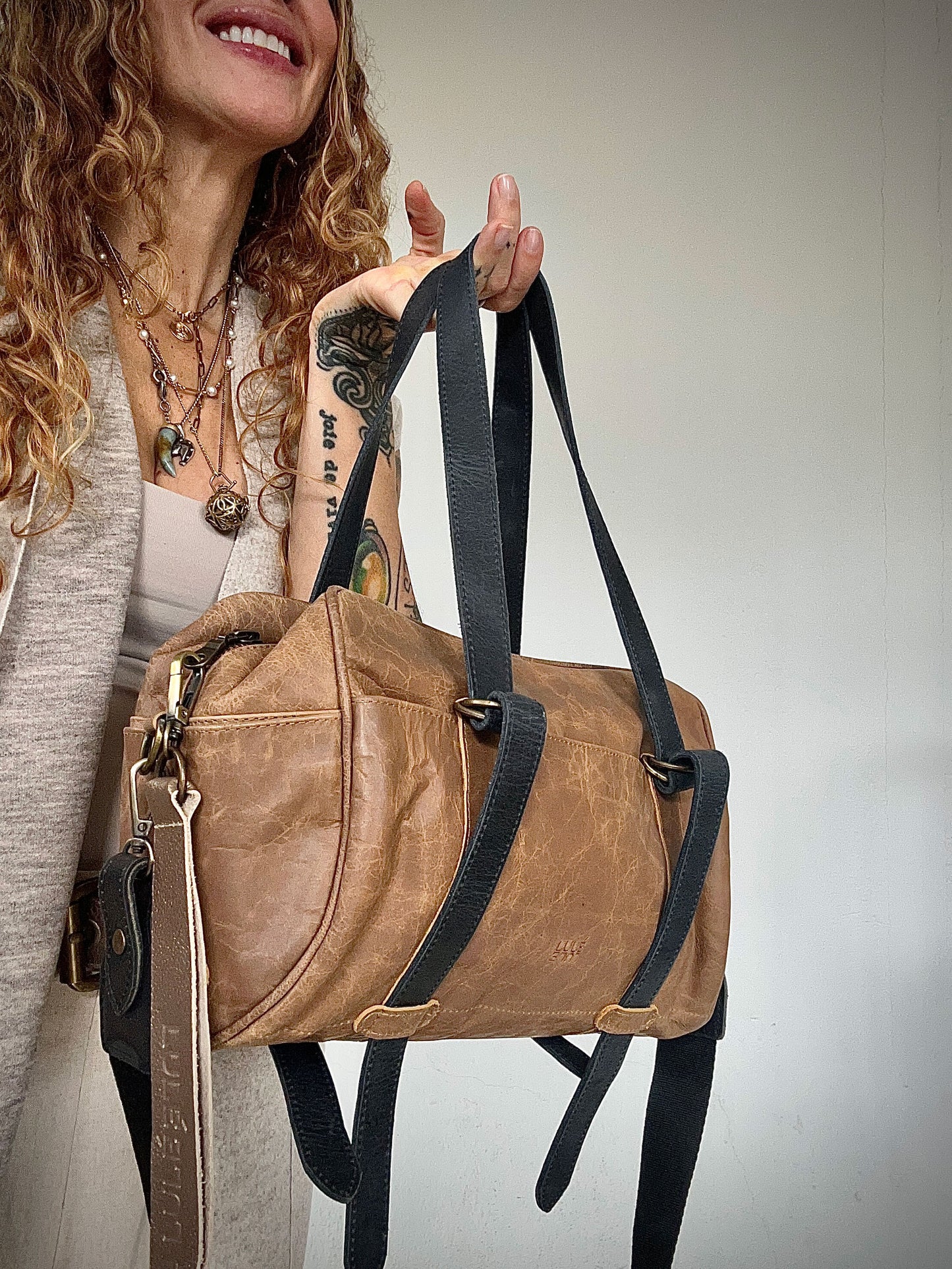 Lulé Bag Aged Taupe ( Medium )