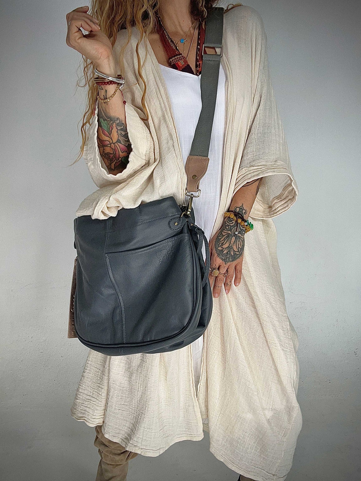 Mary bag Marine Grey