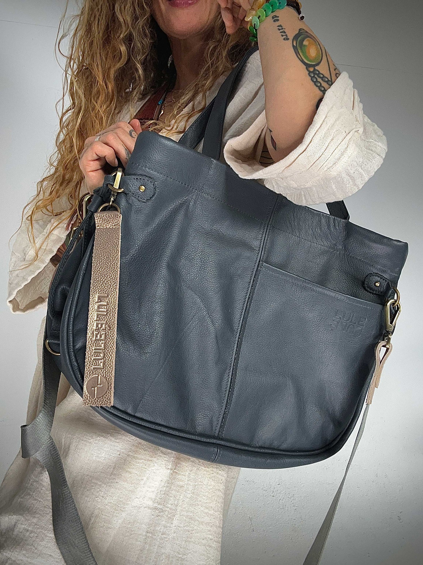 Mary bag Marine Grey