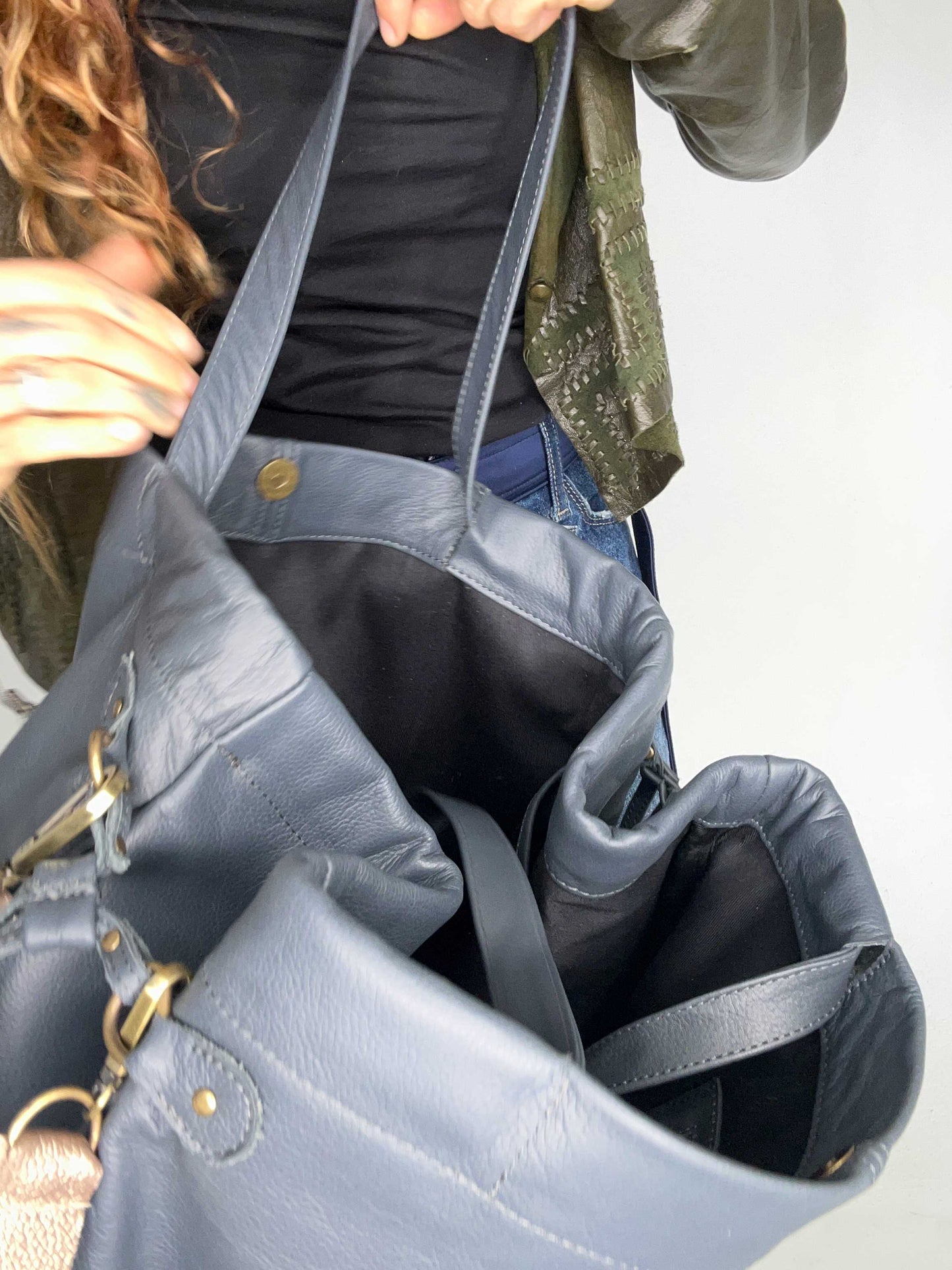 Mary bag Marine Grey