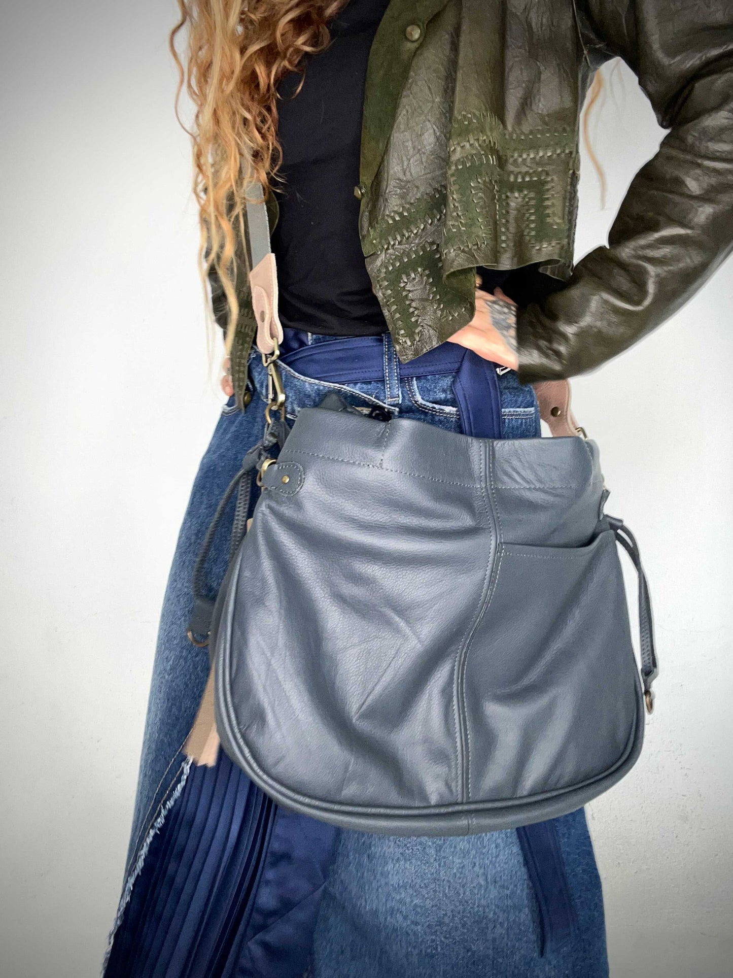 Mary bag Marine Grey