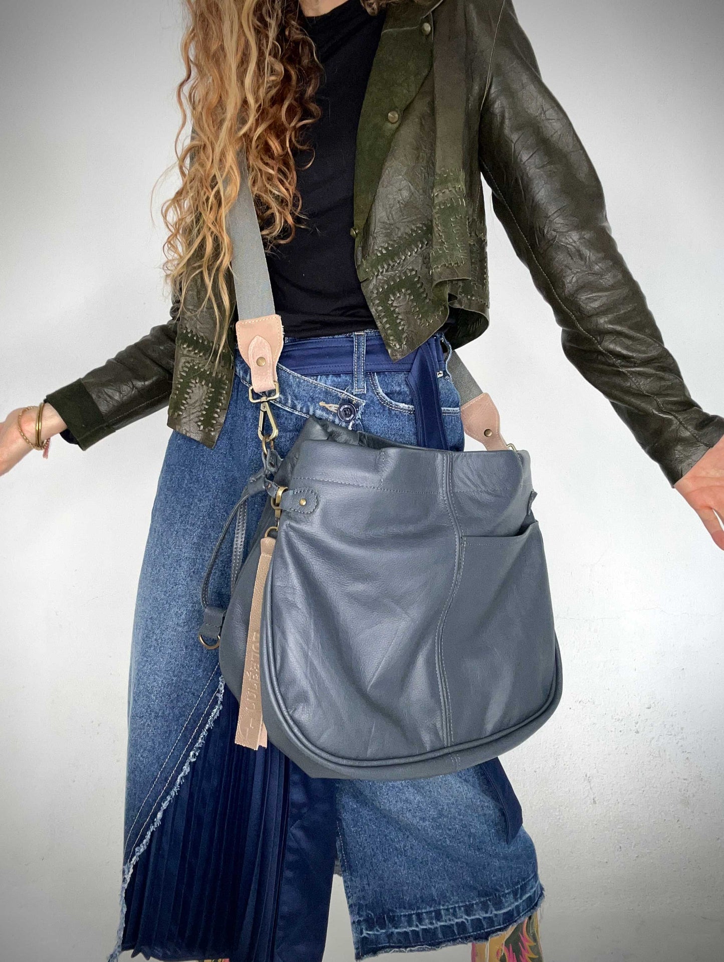 Mary bag Marine Grey