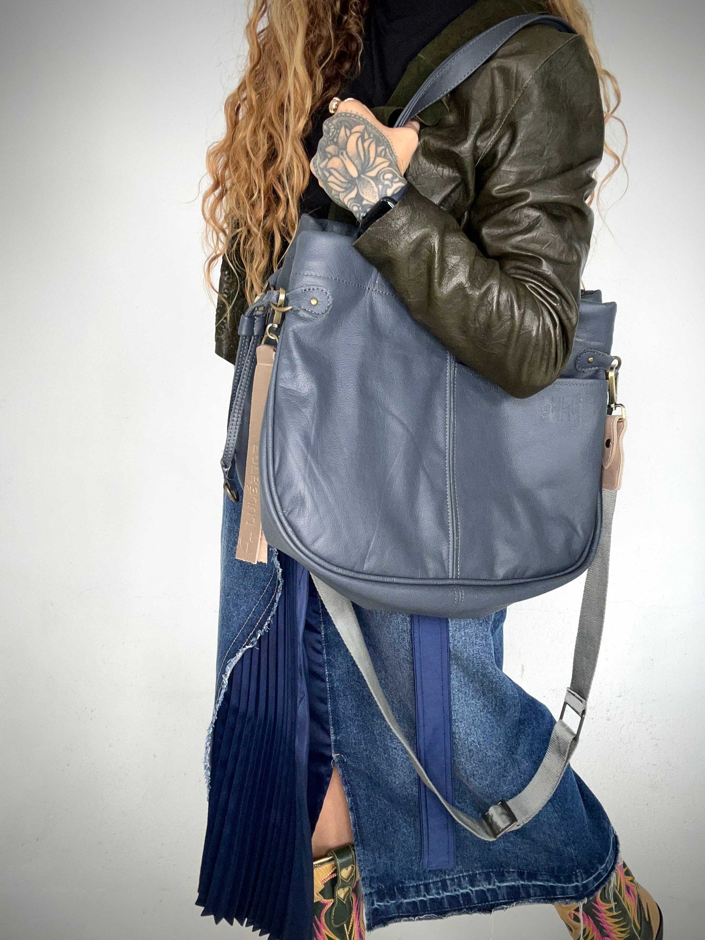 Mary bag Marine Grey