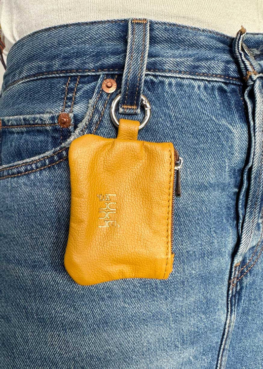 Coin purse Lulé Mustard