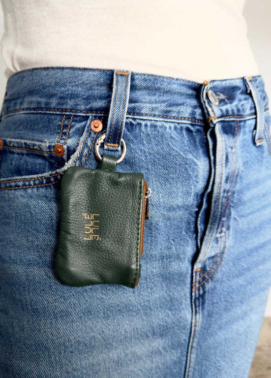 Coin purse Lulé Deep Green