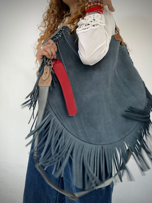 Nativa Bag Strap Grey Blue