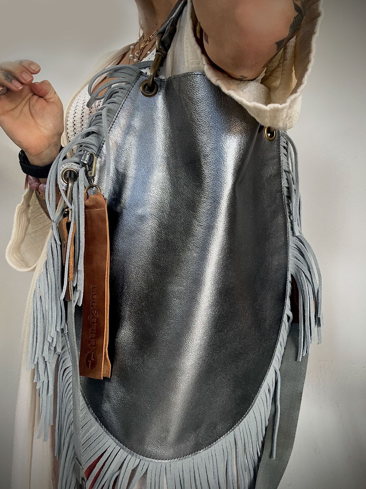 Nativa Bag Strap Dark Silver
