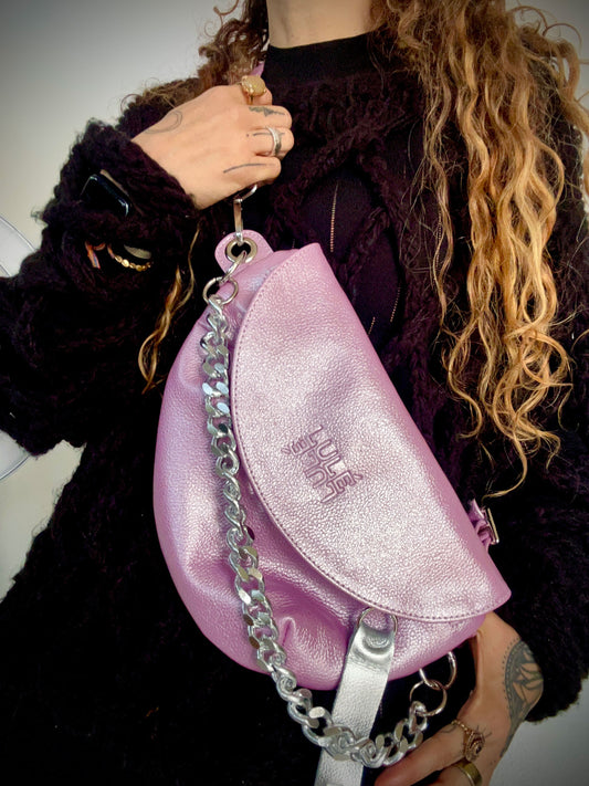 Reptilia Bag Standard Metallic Lilac