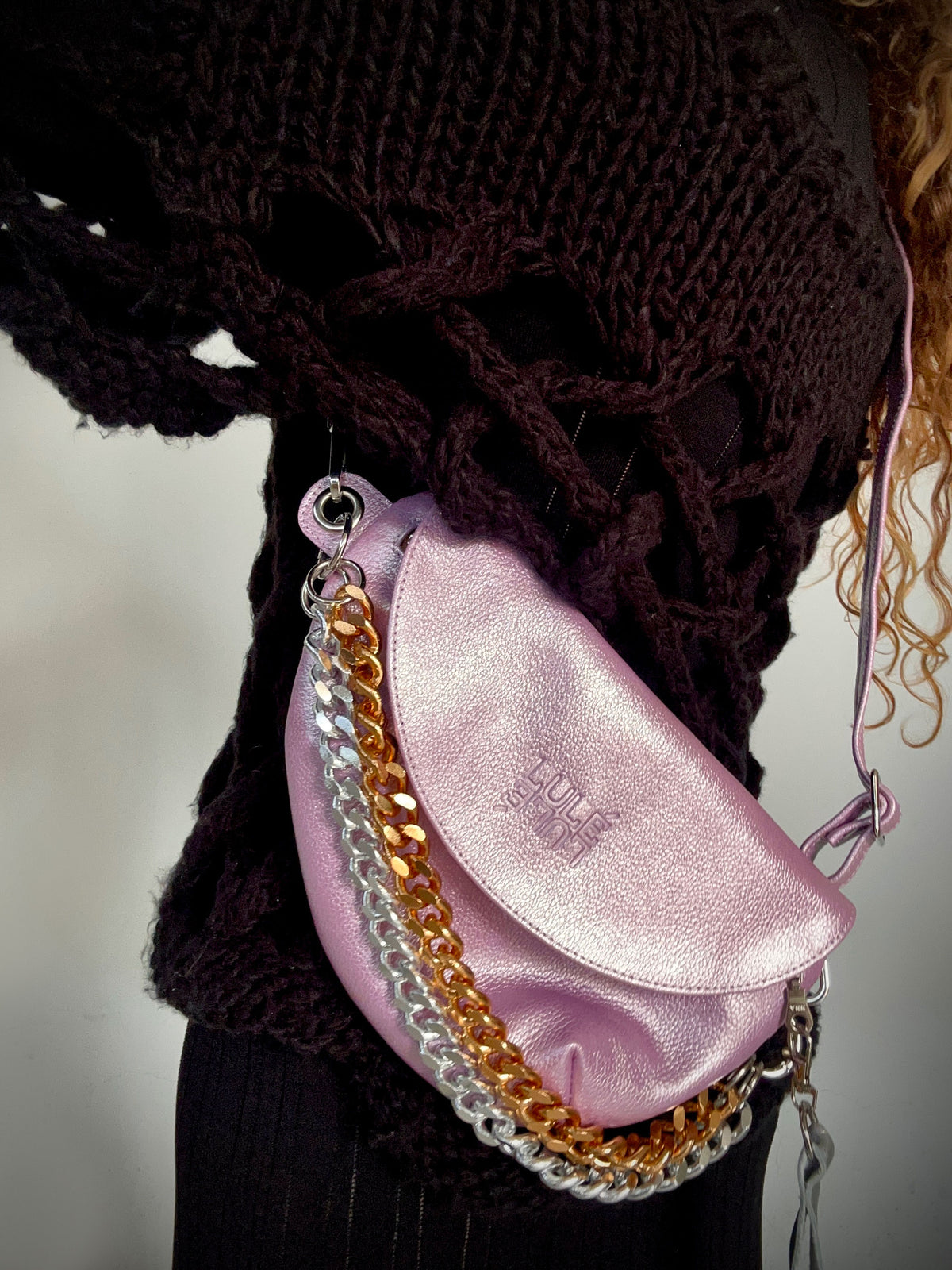Reptilia Bag Standard Metallic Lilac