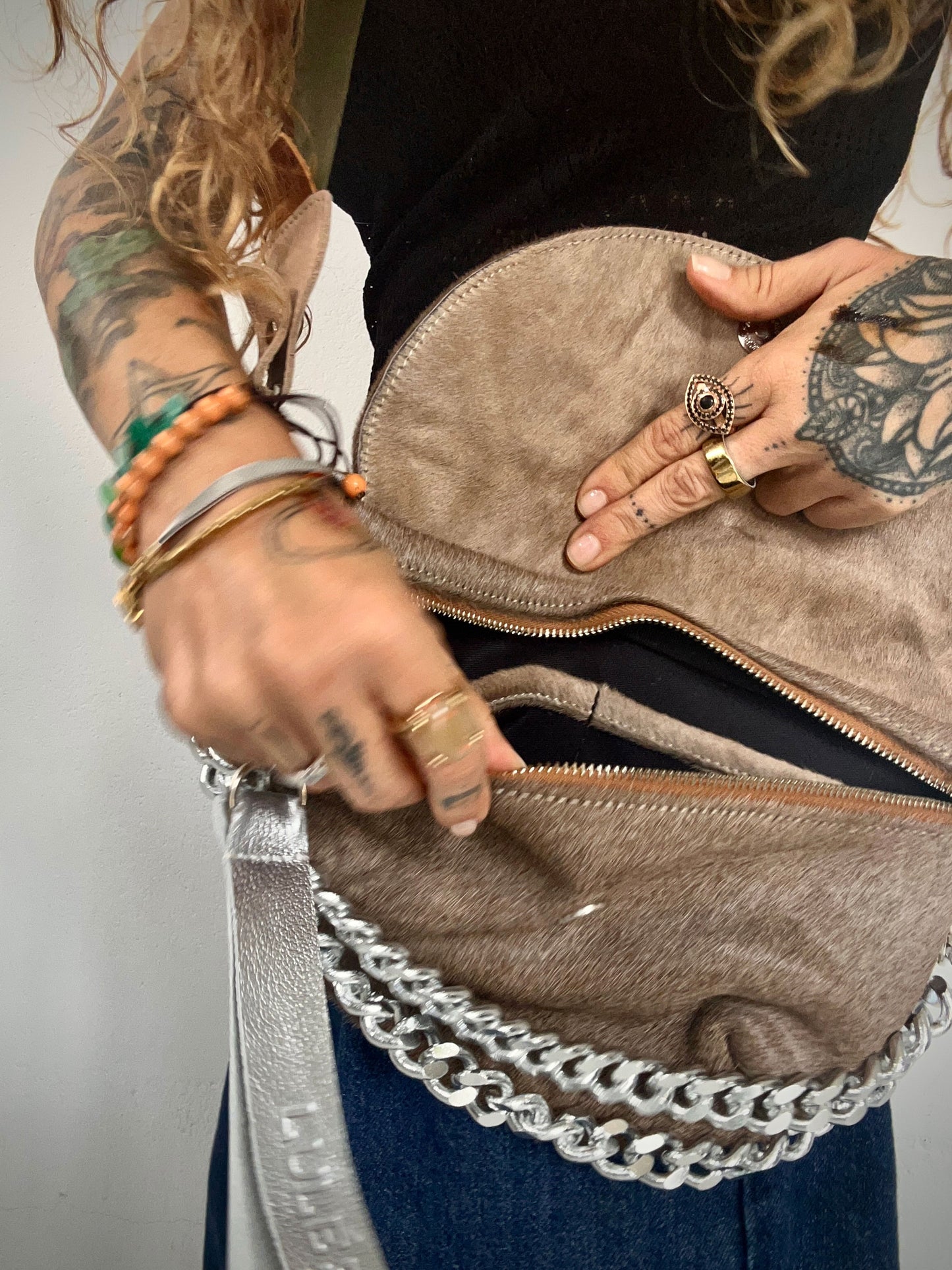 Reptilia Bag Standard Natural Taupe
