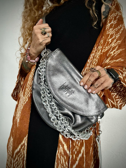 Reptilia Bag Standard Dark Silver