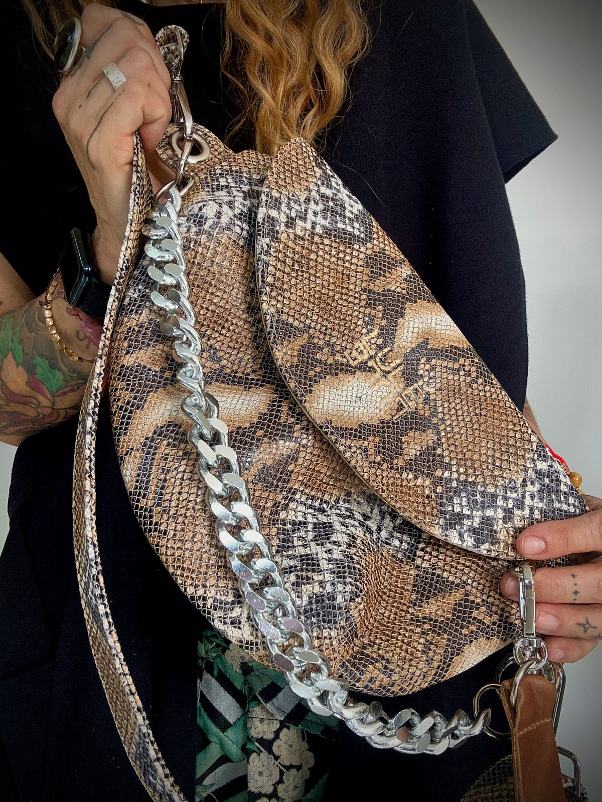 Reptilia Bag Standard Python-Effect Leather (Limited Edition)
