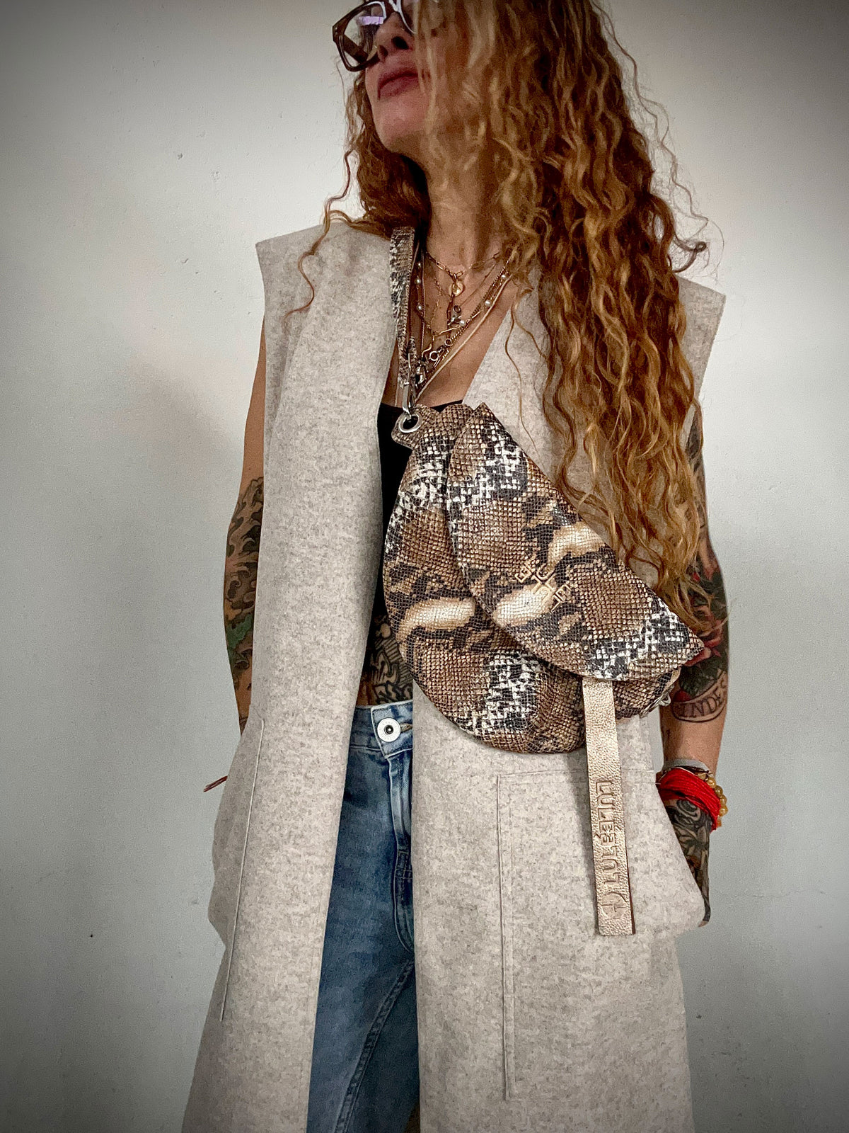 Reptilia Bag Standard Python-Effect Leather (Limited Edition)