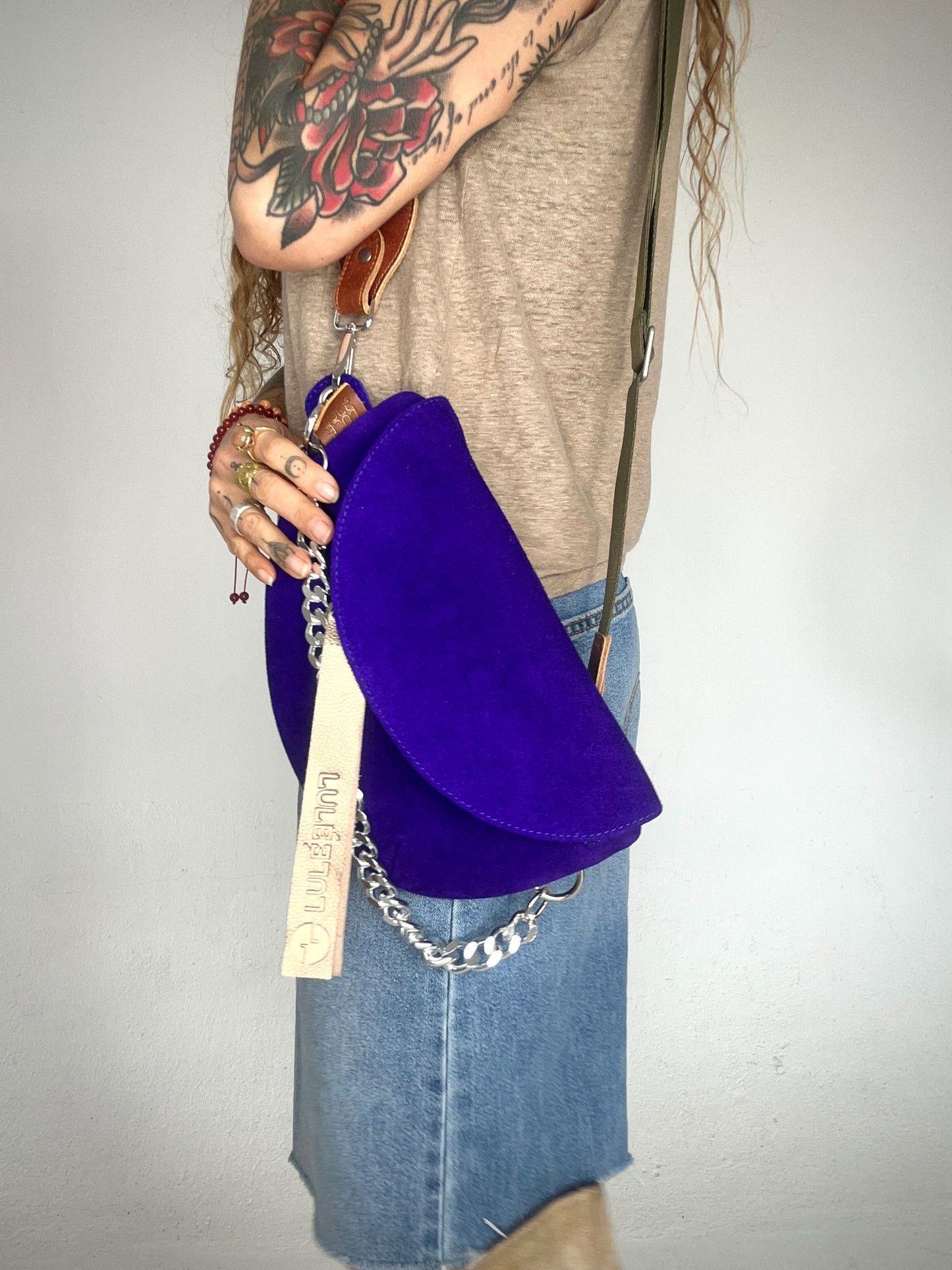 Reptilia Bag Standard Blue Violet
