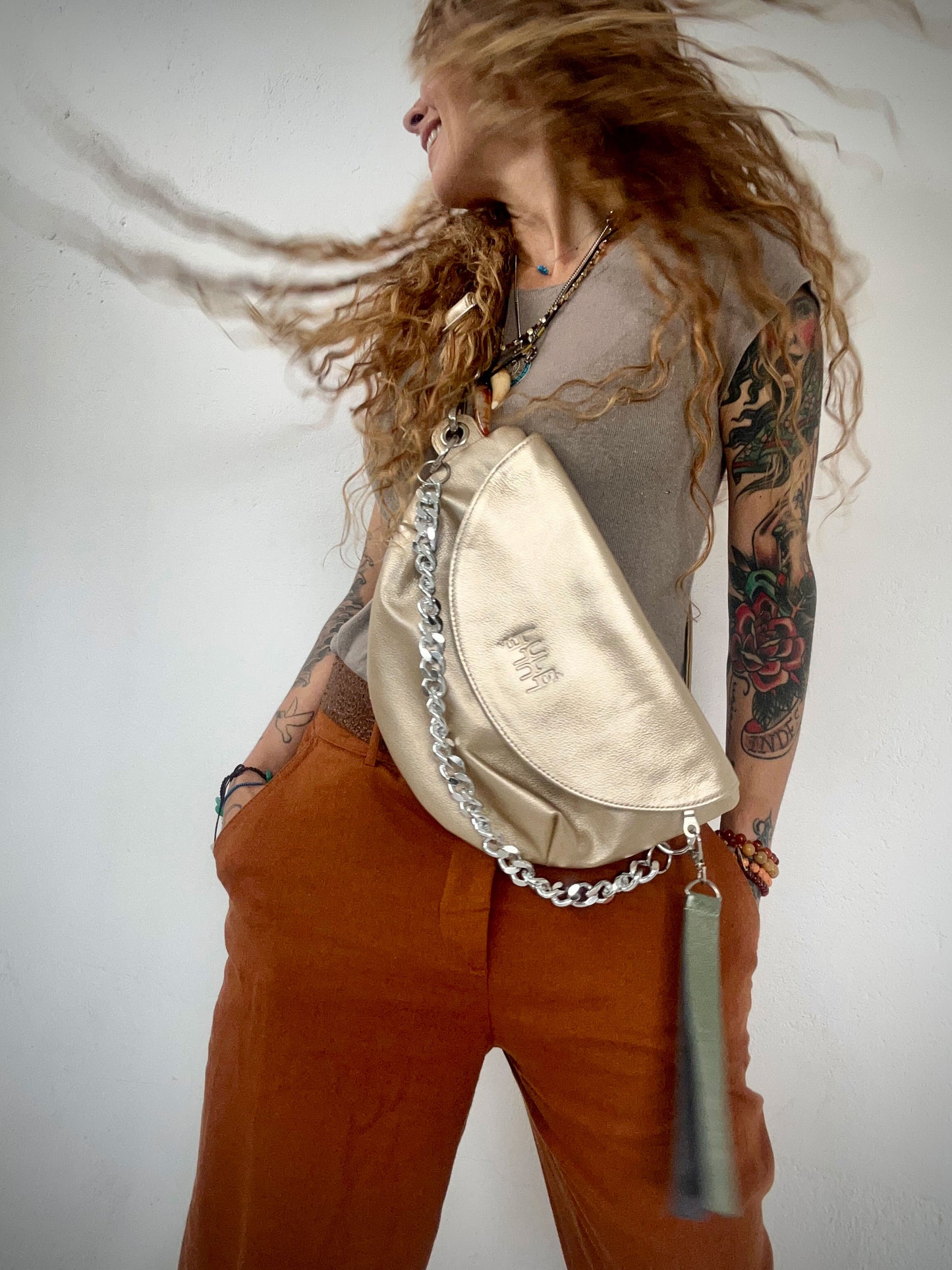 Reptilia Bag XL Gold