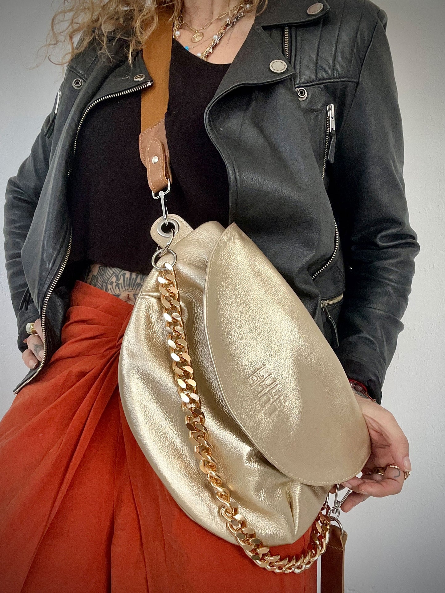 Reptilia Bag XL Gold