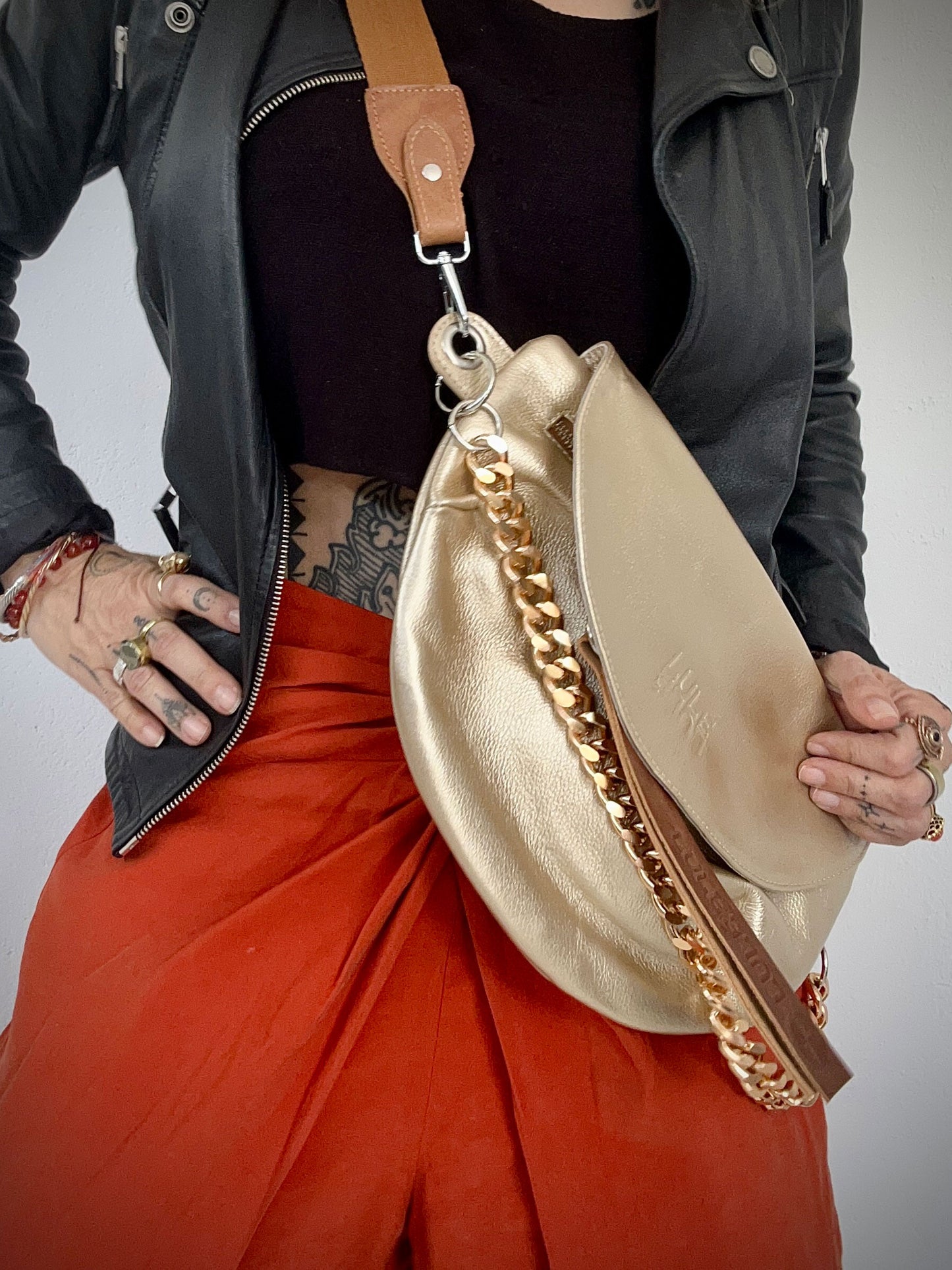Reptilia Bag XL Gold