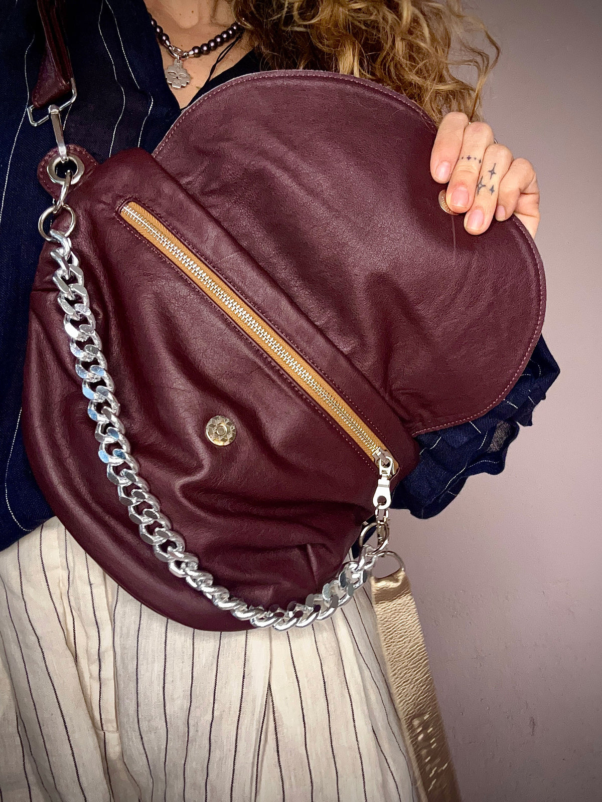 Reptilia Bag XL Garnet