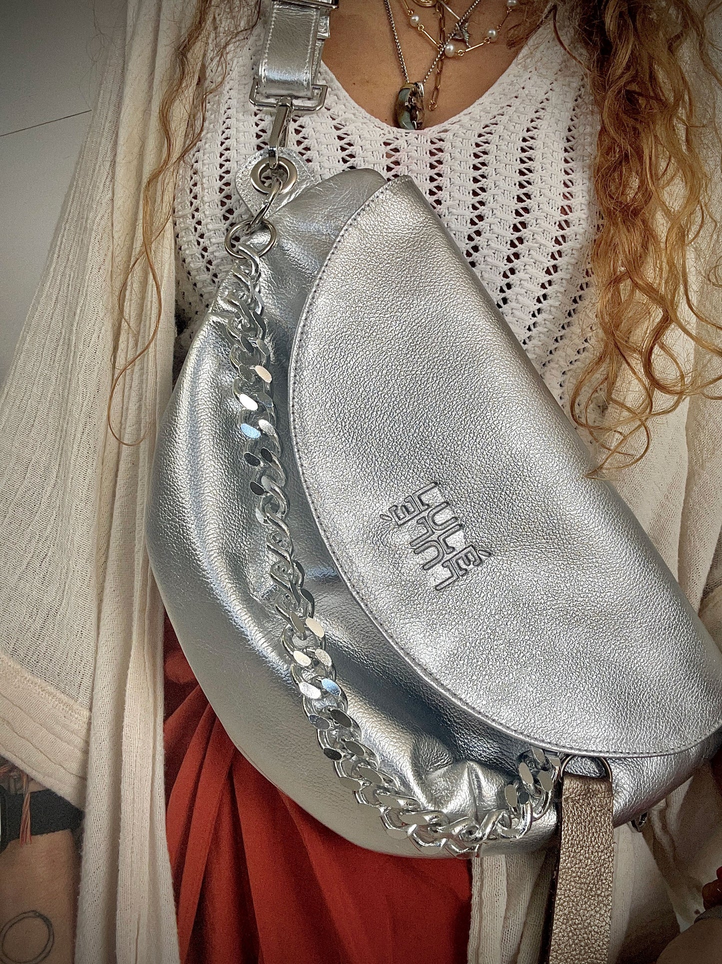 Reptilia Bag XL Silver