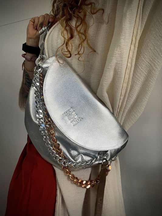 Reptilia Bag XL Silver