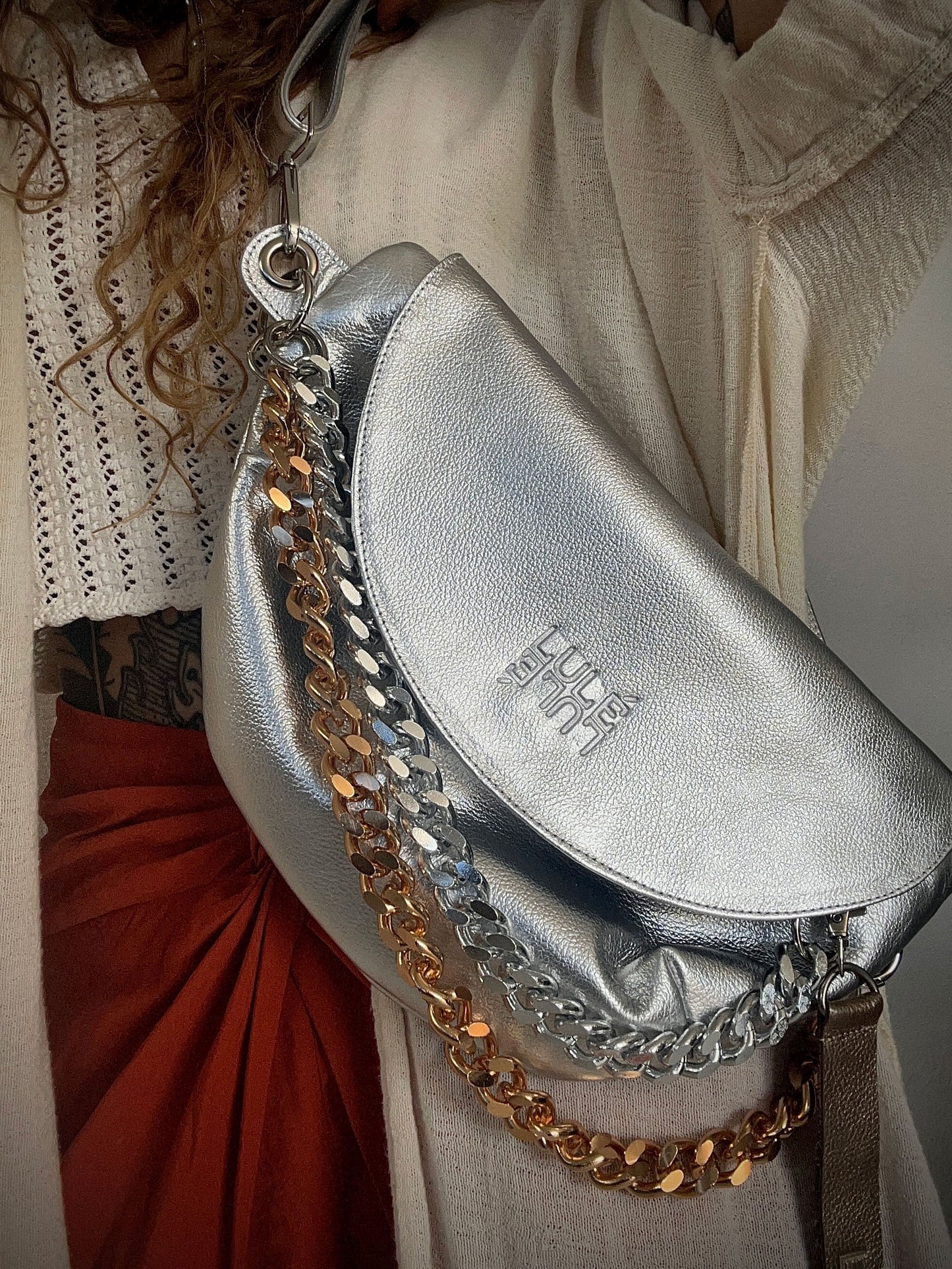 Reptilia Bag XL Silver